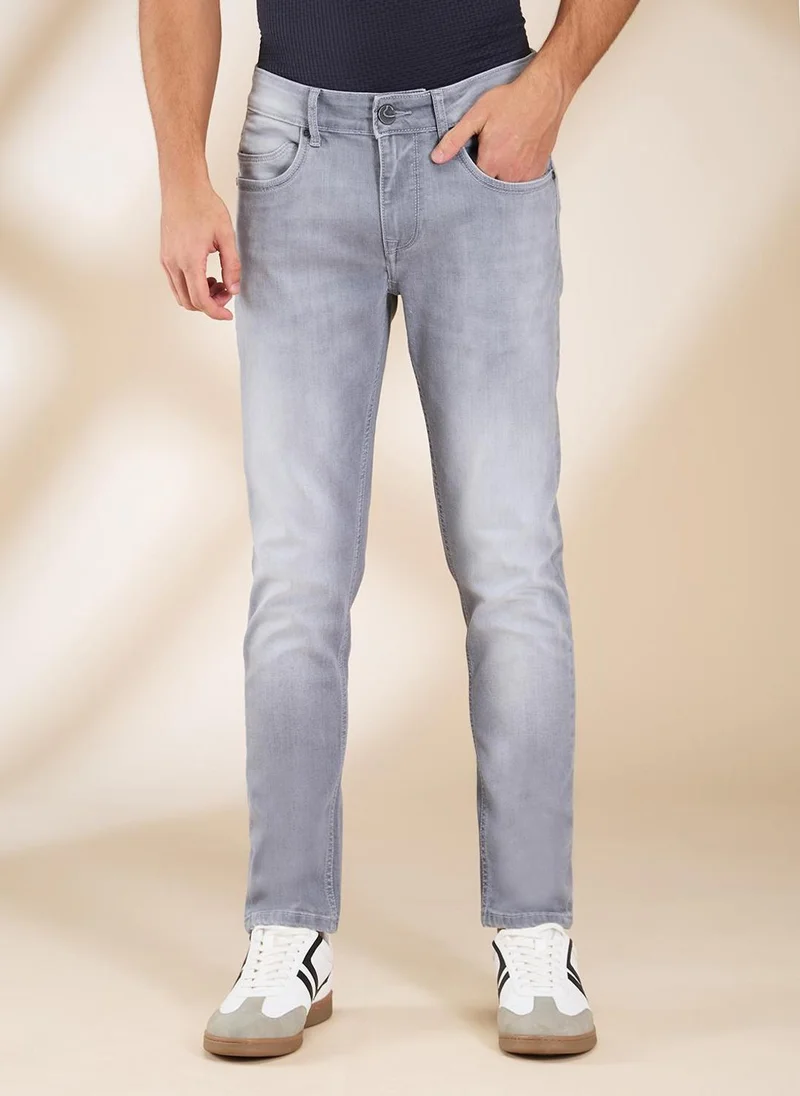 Being Human Men Classic Slim Fit Light Fade Stretchable Jeans