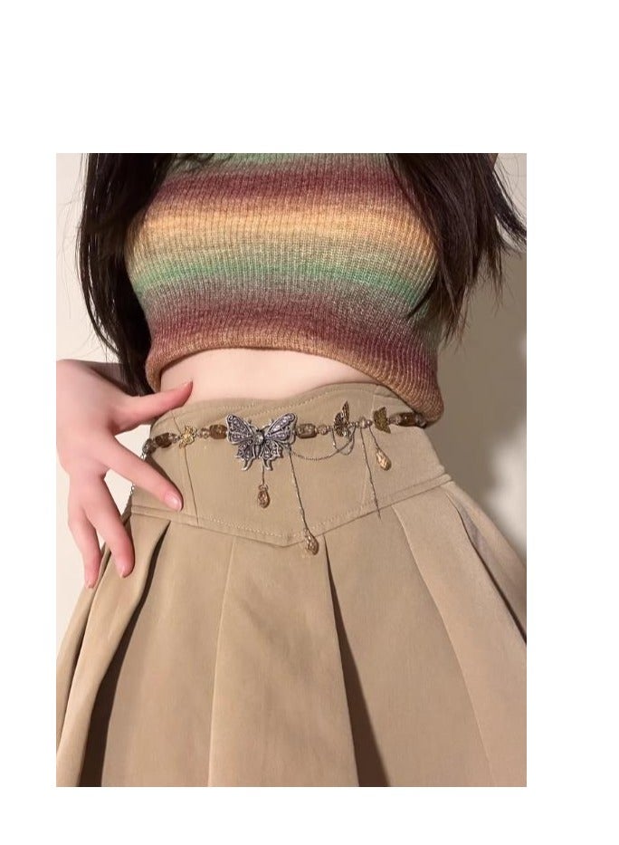 Butterfly Tassel Temperament Waist Chain (68+25Cm Adjustable Extension Chain Detachable) - Image 4