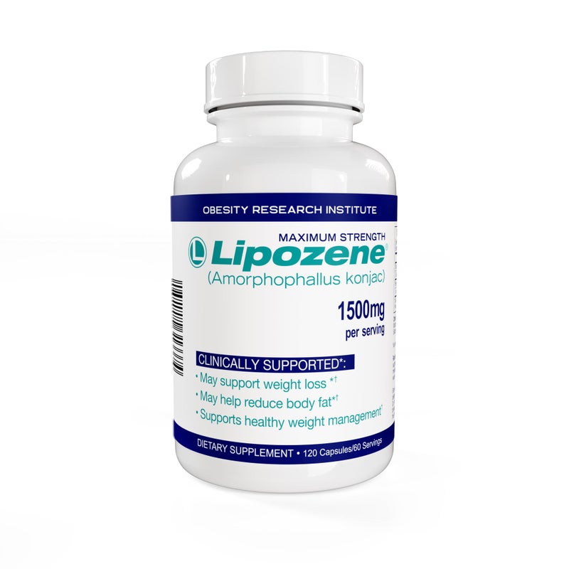 Lipozene Weight Loss Supplement Clinically Proven Konjac Root Fiber Blend - Image 3
