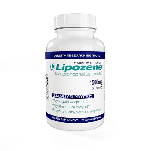 Lipozene Weight Loss Supplement Clinically Proven Konjac Root Fiber Blend - Image 2