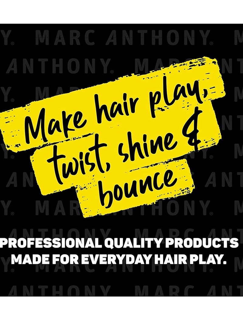 مارك أنتوني مجموعة شامبو وبلسم مرطب بزيت جوز الهند بنسبة 100% وزبدة الشيا، 2 × 1 لتر - Image 2