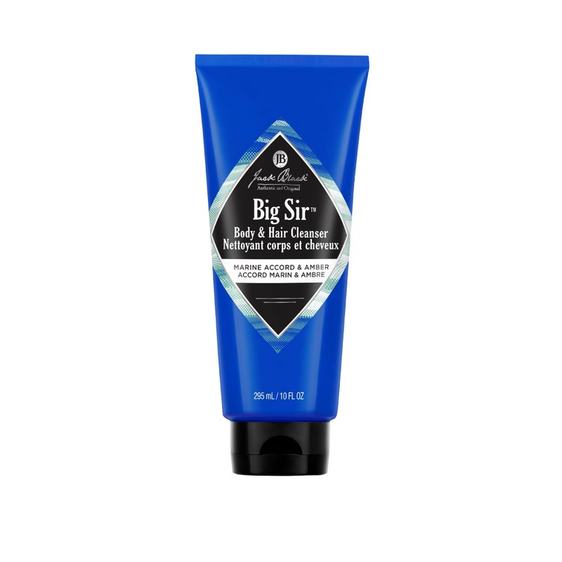 Jack Black Big Sir Body & Hair Cleanser, 10 Fl Oz â€“ Marine Accord & Amber â€“ Mens Body Wash, Mens Shampoo, Skin Care, Hair Care, Dual-Purpose Body Wash Men, Sulfateâ€“Free - Image 1