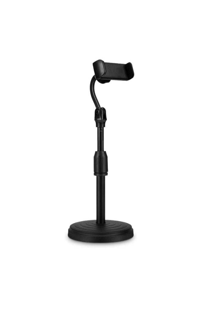 Live Streaming Phone Holder - Adjustable Height & Angle Phone Holder - Universal Phone Holder for YouTube, Photography, Office, Kitchen - Image 1