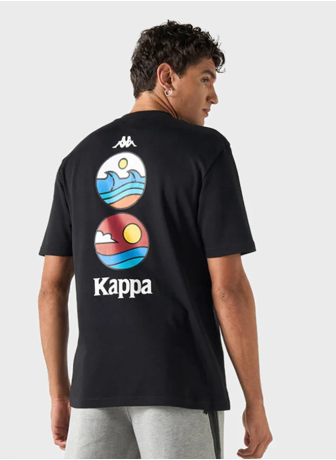 Kappa Logo Crew Neck T-Shirt