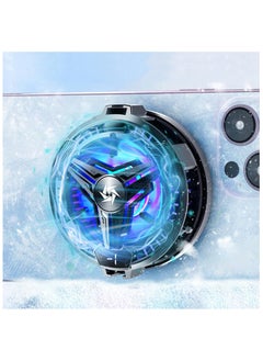 Hihonor Mobile Cooler Semiconductor, Real-time Temperature Display,Color Cycle Cell Semiconductor Phone Cooler Compatible with Phone/Switch/Pad/Laptop,Fit for Gaming,Outdoor Vlog  - Image 1