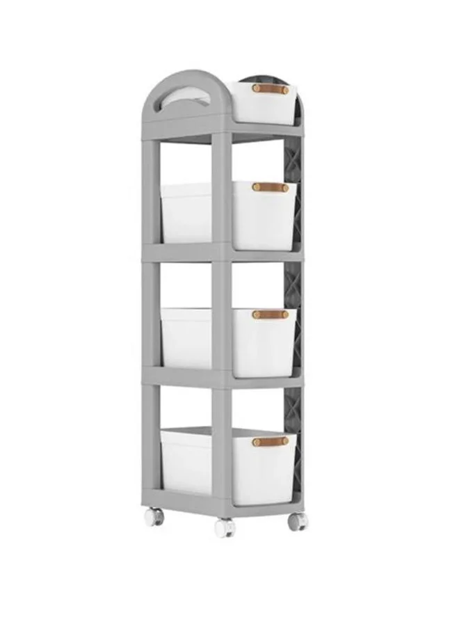 كويزيرا 4 LAYER  ROLLING ORGANISER WITH DRAWERS AND WHEELS