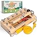 Tilhumt Montessori Screwdriver Board Set Portable Busy Board Screwdriver Toy Set for 35 Toddlers for Travel with Carry Strap Storage Box Kids NutBolt Montessori Educational Tools - Image 2