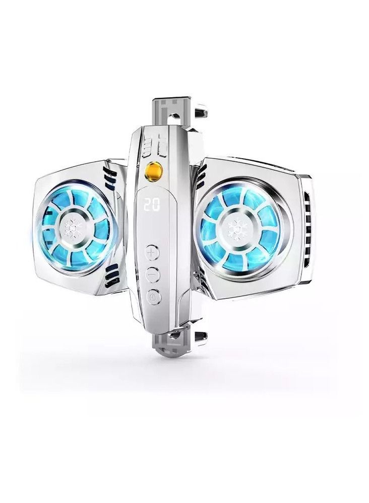 Factory directly K4 Magnetic Semiconductor Cooler radiator Mobile Cooling Fan for gaming