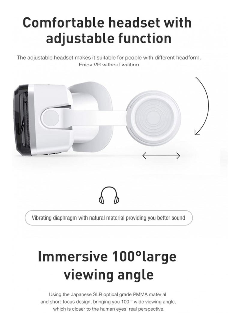 Shinecon - Virtual Reality Stereo Headset 3D Glasses With Anti-Blue Light - Image 1