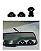 MAKTEM 3 PCS Cute Puppies Mirror Sticker for Car Rearview Mirror Vinyl with Cute Dogs Car Interior Acceesories Car Window Decals for Women Small Decals for Spaces Dog - Image 2