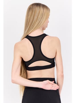 Reebok Women Padded Sports Bra, Black  - Image 2