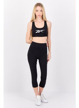 Reebok Women Padded Sports Bra, Black  - Image 3