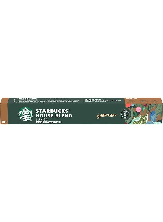 Starbucks House Blend Lungo by Nespresso Capsules - Image 1