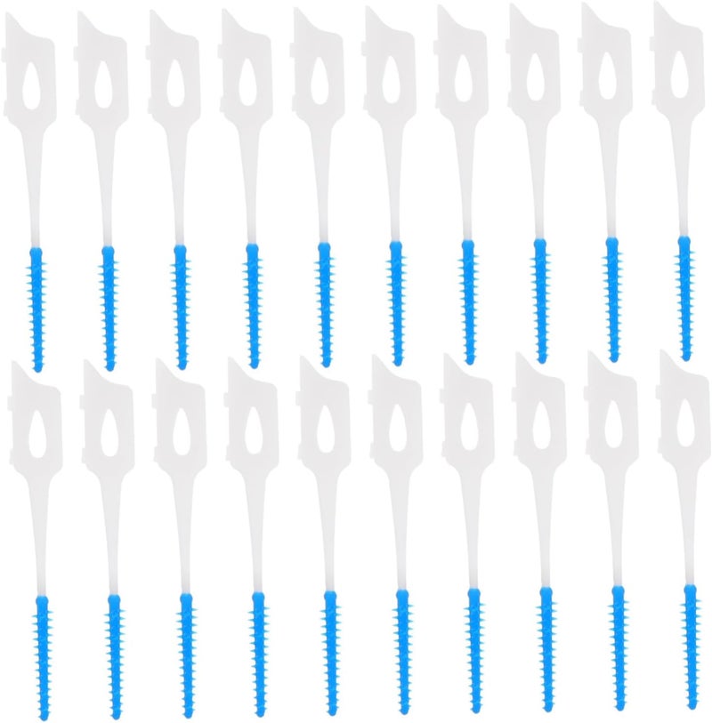 40pcs Interdental Brush Picks for Tooth Cleaning Gum Brush Soft Adult Tooth Flossing Head Oral Care Tools Tapered Toothbrushes - Image 1