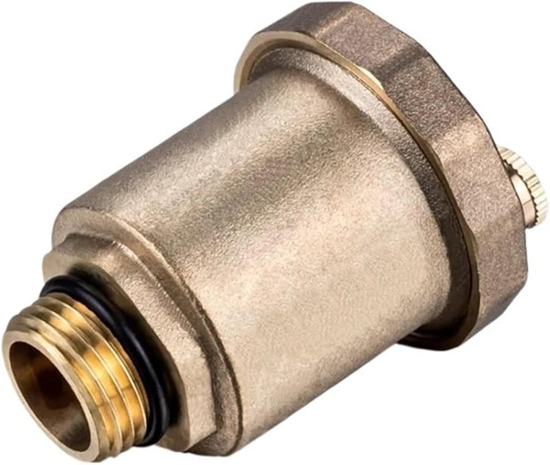 Brass Automatic Pressure Relief Valve DN15 For Solar Water Heater System Male Thread - Image 1