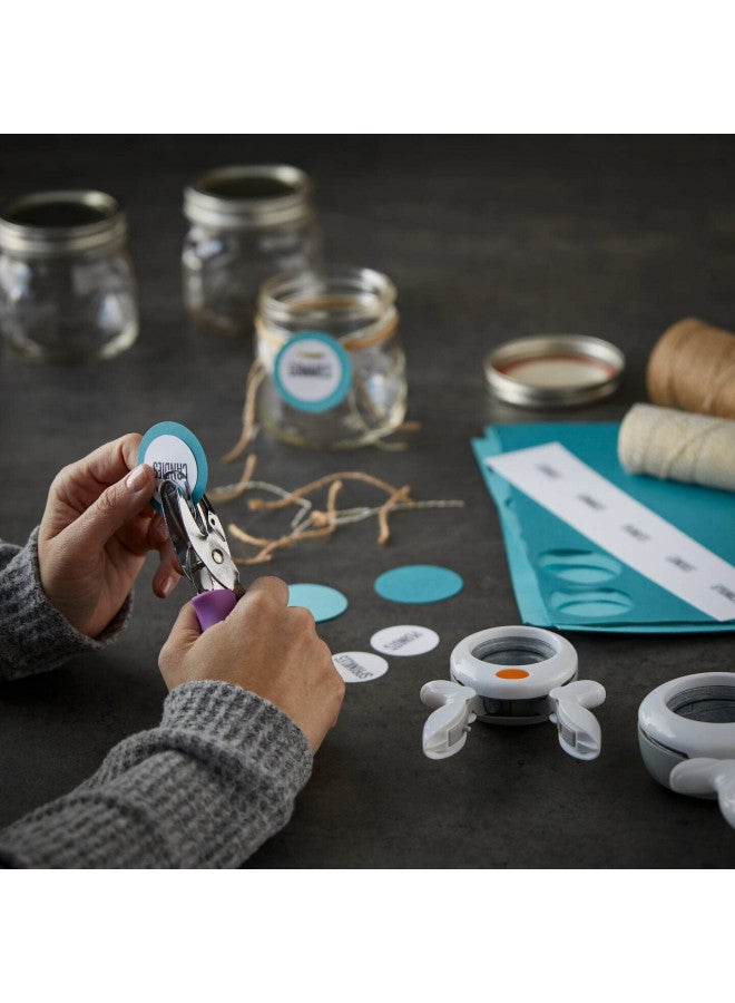 Fiskars 23517097J Circle Hand Punch, 1/8 Inch, Purple , Pink - Image 5