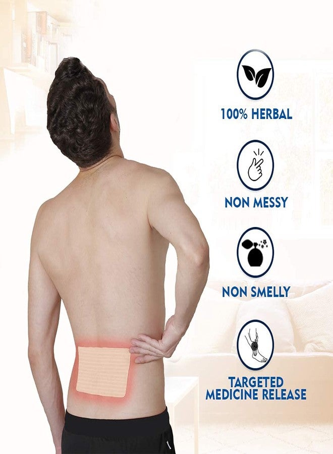 Viopatch Back Pain Relief Patch XL - Pack of 5 Extra Large Patches | Instant & Long Lasting Relief from Lower or Upper Back Pain | Natural | No Side Effects - Image 4