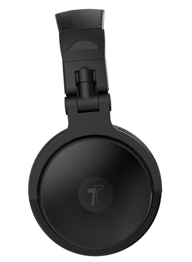 Thore ENCASED Thore Over Ear iPhone Headphones with Lightning Connector (Apple MFi Certified) – Closed Back Studio DJ Monitor Earphones (50mm Neodymium Drivers) (V200 Black/Red) - Image 2