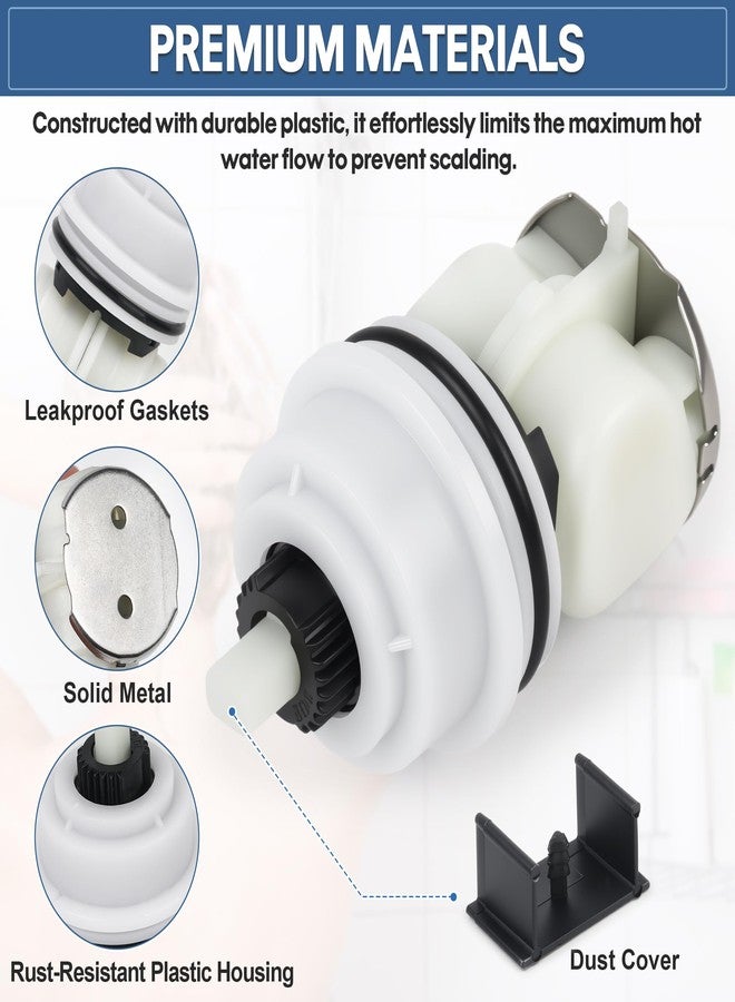 Starry RP32104 Shower Cartridge Replacement for Delta Monitor 1700 Series (1998-2005) Tub and Shower Valve, Dual Function Faucet Cartridge Assembly - Image 3