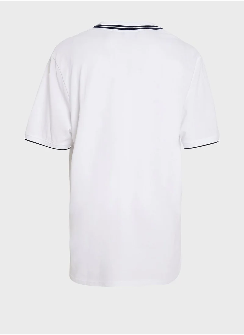 JACK & JONES Plus Size Logo Polo Shirt