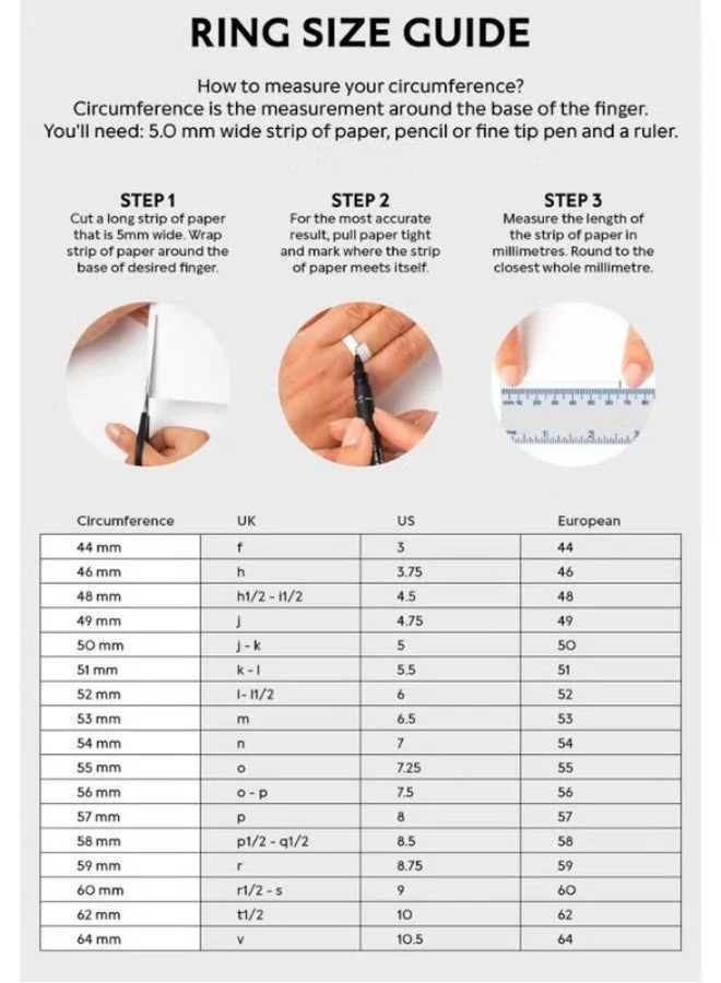 باندورا خاتم بتصميم متداخل لامع