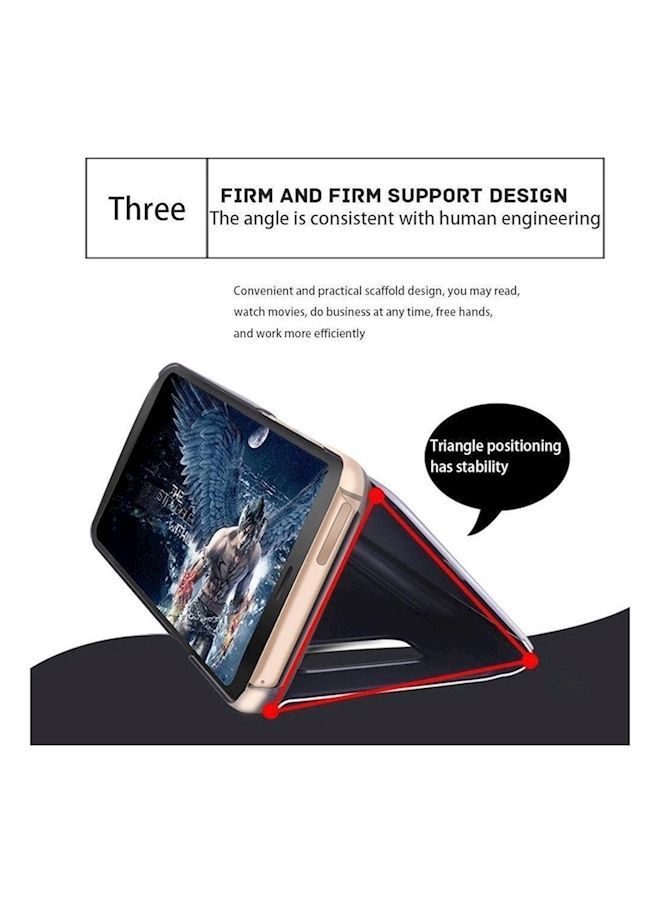 نيبمينينت غطاء حماية قلاب لهاتف سامسونج جالاكسي نوت 8 أسود - Image 4