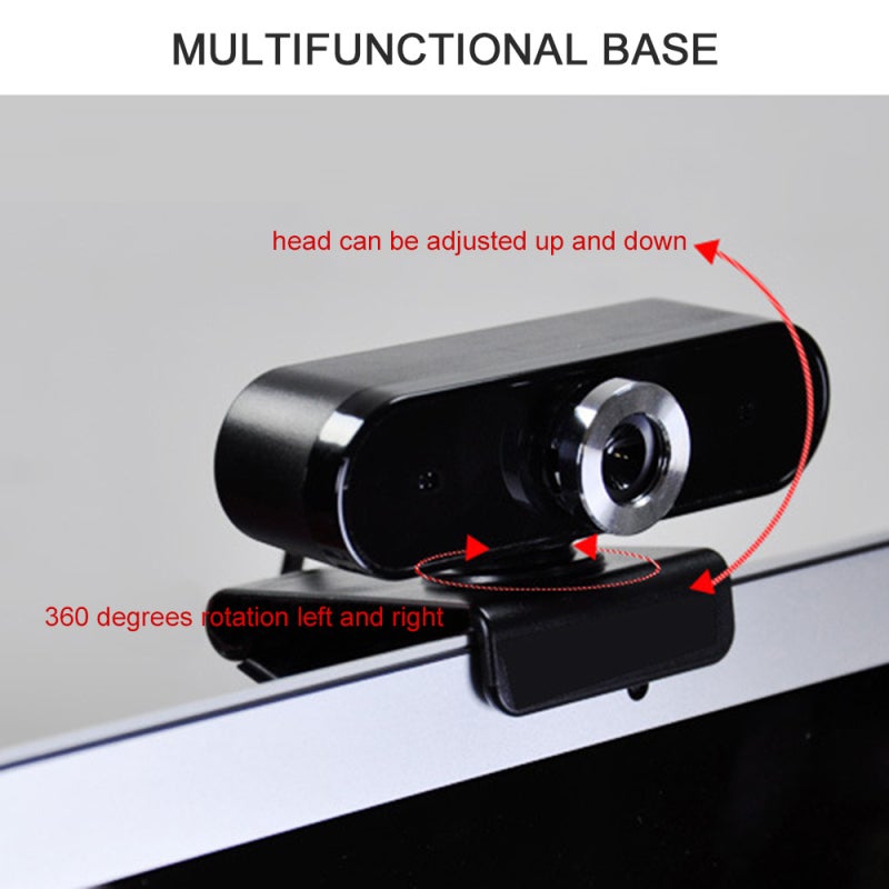 Webcam Webcam With Microphone USB Video Call Computer Peripheral Camera - Image 2