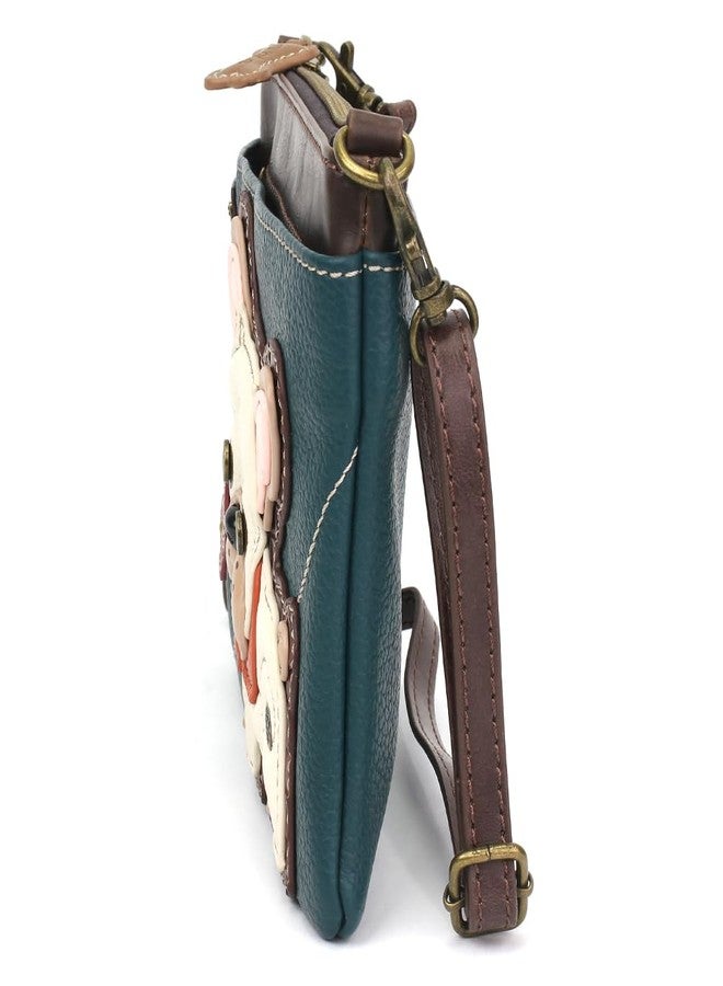 CHALA Mini Crossbody/Purse with Convertible Strap Stylish, Compact, Versatile - Wiener Dog - burgundy - Image 4
