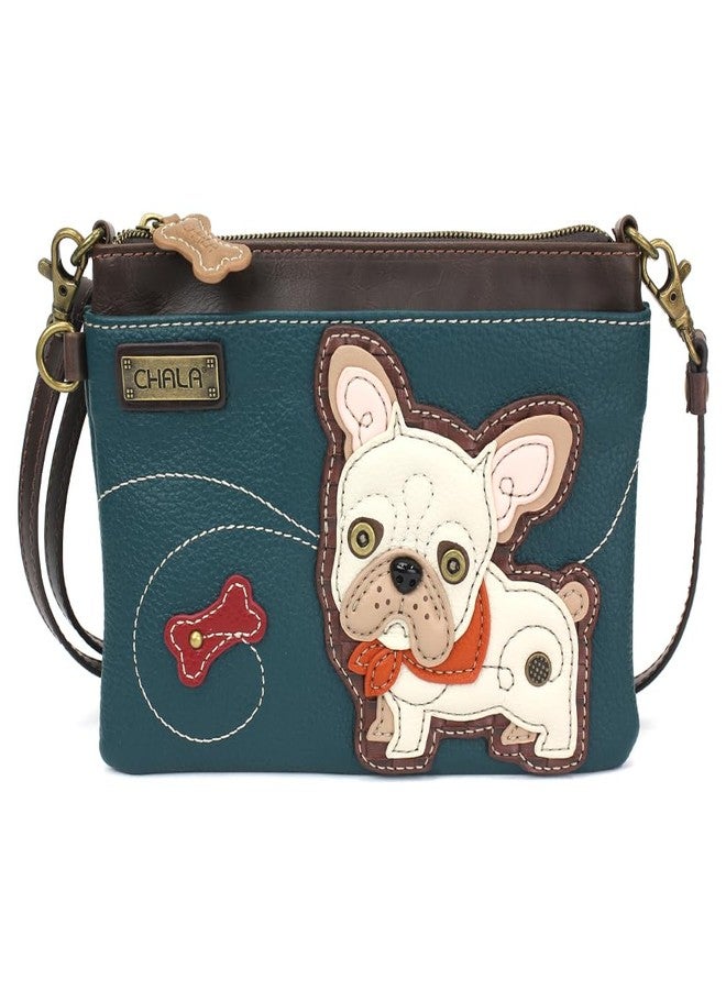 CHALA Mini Crossbody/Purse with Convertible Strap Stylish, Compact, Versatile - Wiener Dog - burgundy - Image 1