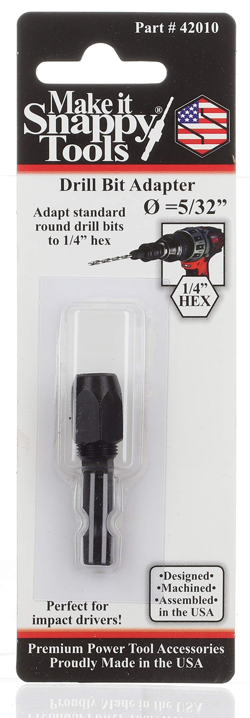 Make it Snappy Tools 5/32 Inch Quick Change Drill Bit Adapter #42010 - Image 2