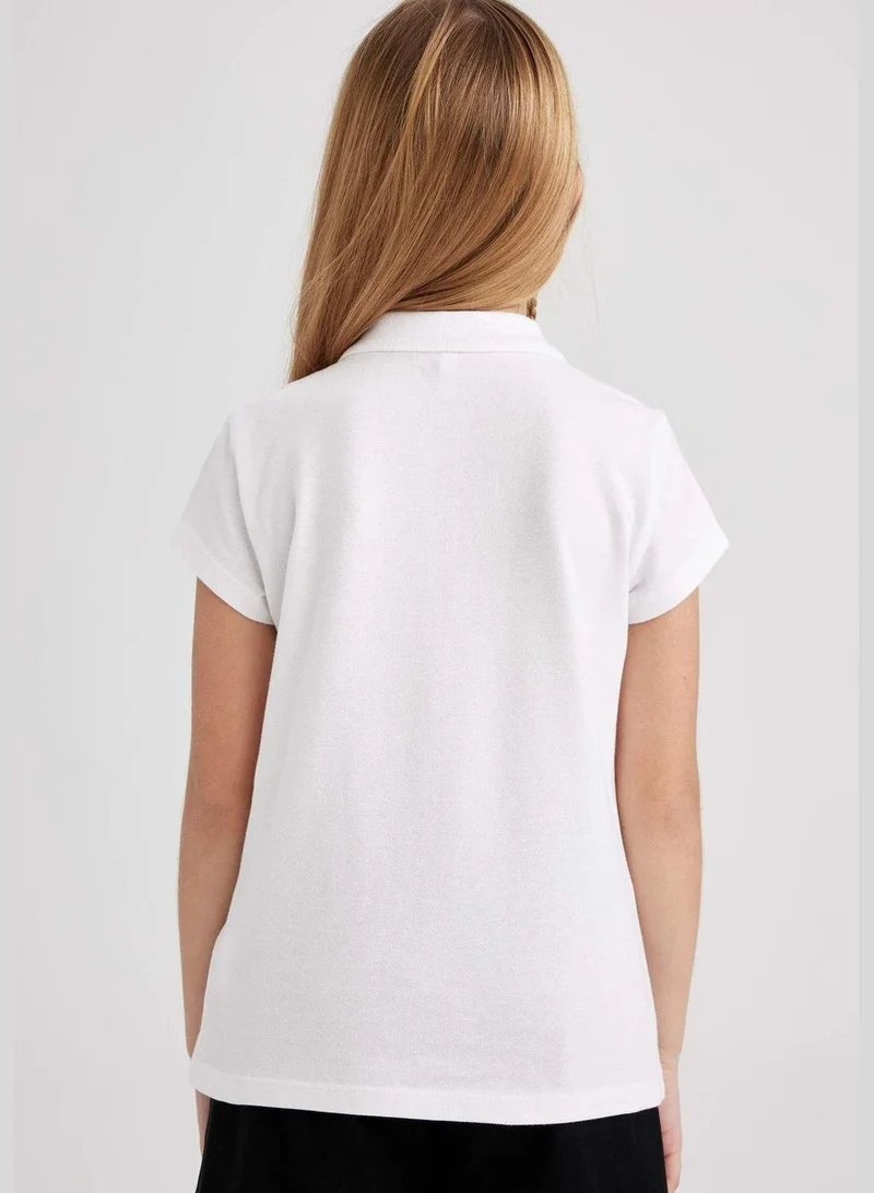 DeFacto Short Sleeve Polo T-Shirt