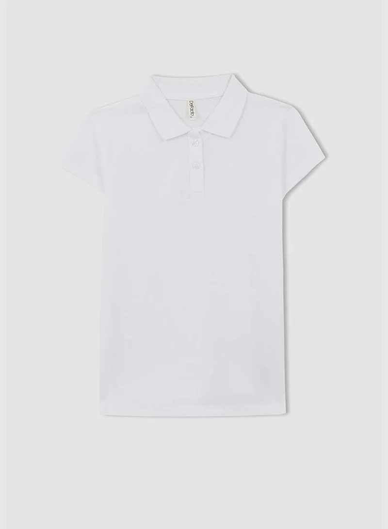 DeFacto Short Sleeve Polo T-Shirt