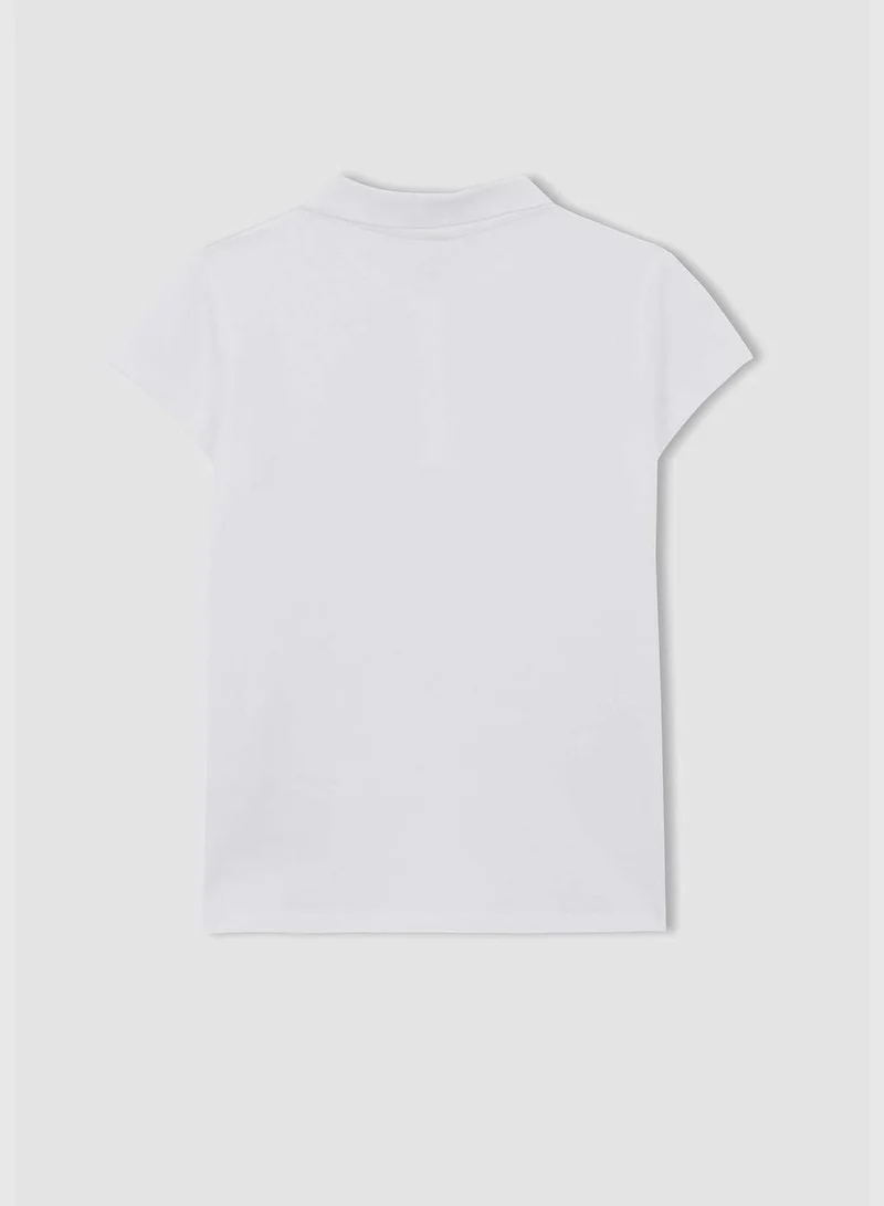 DeFacto Short Sleeve Polo T-Shirt