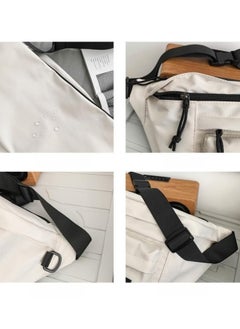 WAOKN Outdoor Leisure Chest Bag,Large Capacity Waterproof Crossbody Bag Fanny Pack Belt Bag,Adjustable Shoulder Bag Front Sling Pack Backpack,Outdoor Streetwear Strap Vest Chest Bag For Men Women Sport Bag  - Image 5