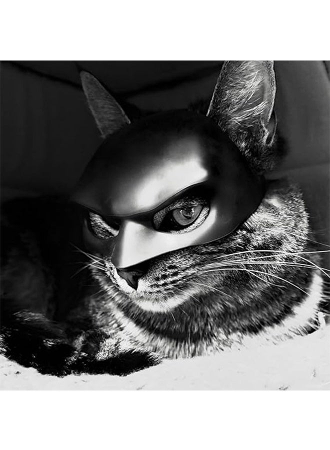 Cat Bat Mask Costume Accessories Cat Bat Cat Cosplay Costume, Funny Cat Mask - Image 4