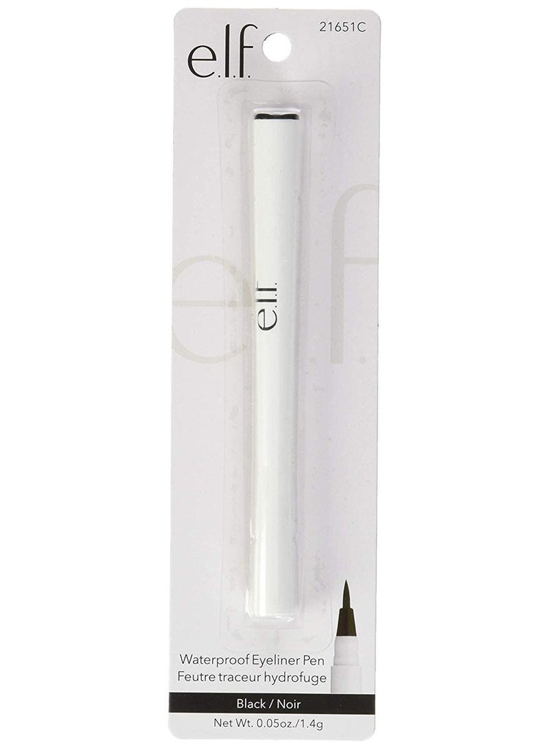 elf Eyeliner Pen With Felttip Applicator Black 005 Fl Oz Natural - Image 2