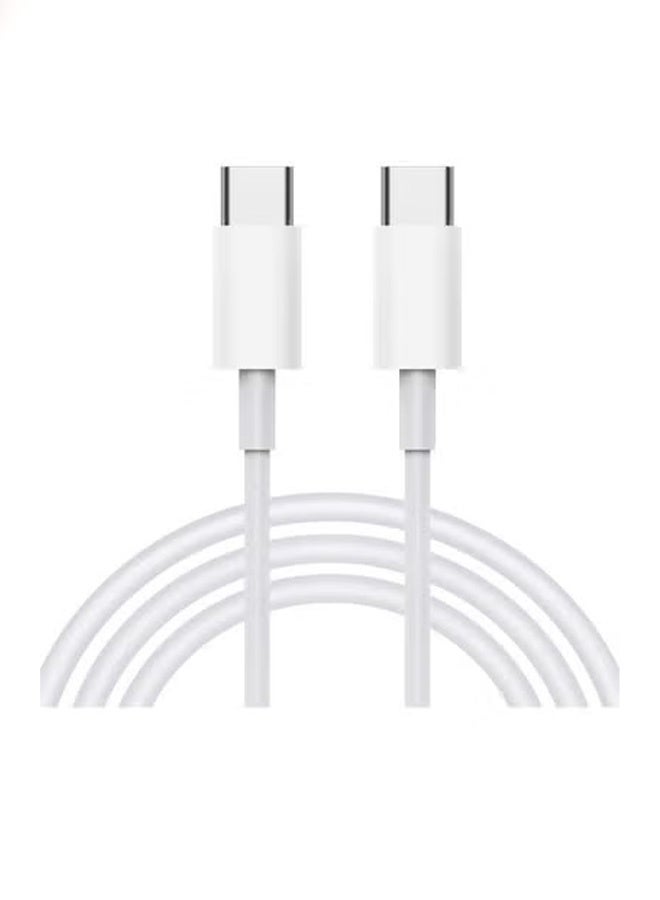 Taimi Pack of 2 USB-C to USB-C Fast Charging Cables White 2m, 60W - Image 2