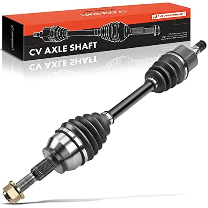 ريحني مجموعة عمود محور APremium CV متوافقة مع فورد فوكس 2012 2013 2014 2015 2016 2017 2018 L4 20L ناقل حركة أوتوماتيكي مزدوج القابض على الجانب الأمامي الأيسر للسائق - Image 1