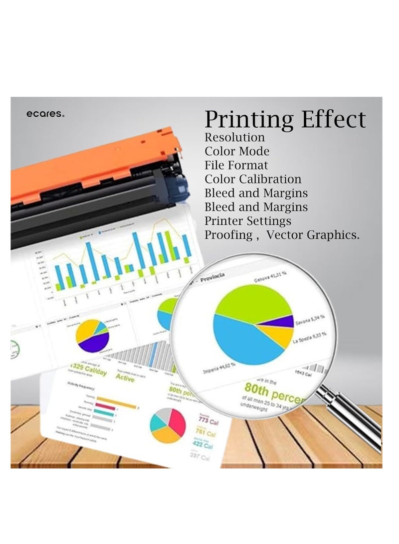 ECARES® CE312A Compatible Toner Cartridge  for HP Laserjet Pro CP1021 CP1025 CP1026nw LaserJet Pro 100 color MFP M175nw LaserJet Pro 200 M275NW (YELLOW) - Image 5