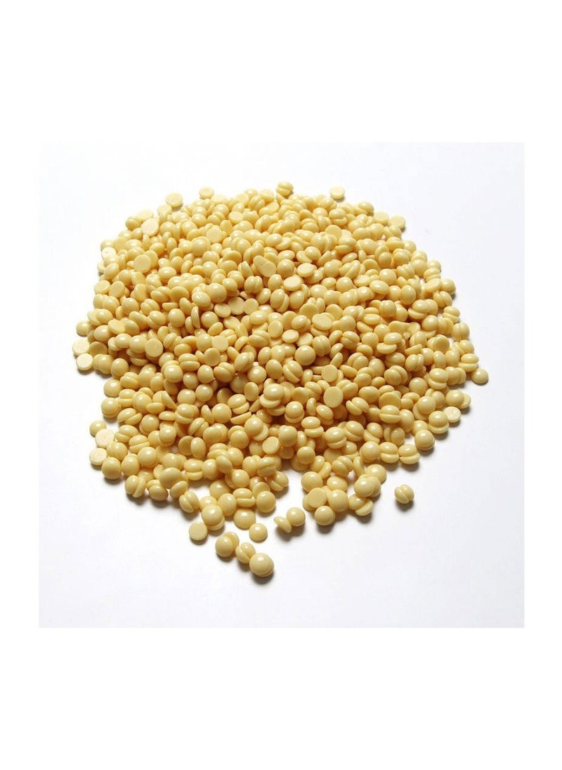 Konsung Beauty Hard Wax Beans for Painless Hair Removal, Wax Beads for Bikini Brazilian, Underarms, Back and Chest, Hair Removal Waxing Spatulas 