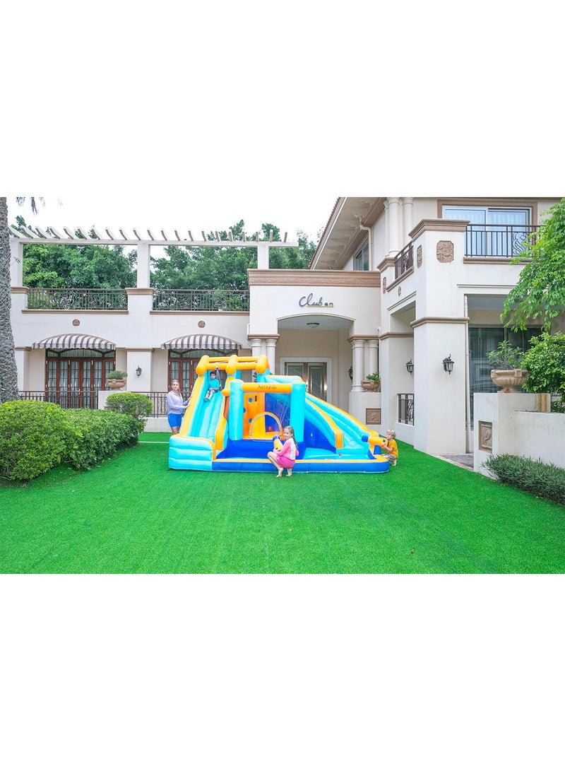 Inflatable Twin Water Slide for Kids Outdoor Double Splash Kids Water Slide Twin Slide  - Image 3