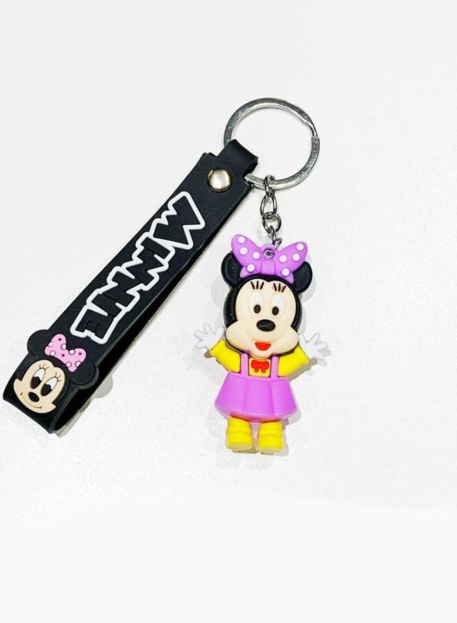 Multifunctional keychain in the shape of cartoon