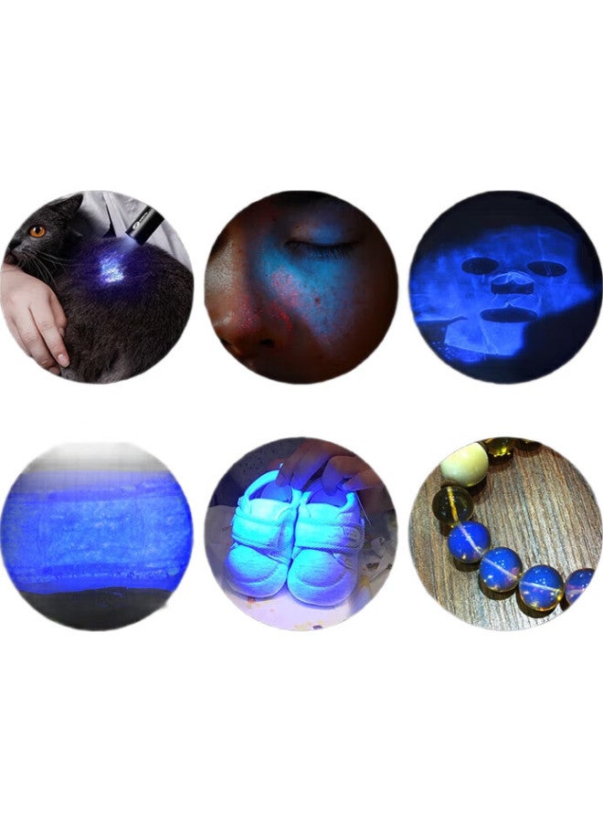 SHENYU Uv Black Mirror Ultraviolet Light, High-Power Uv Identification Specialized Jade Flashlight, Fluorescent Agent For Money And Cigarette Inspection - Image 2