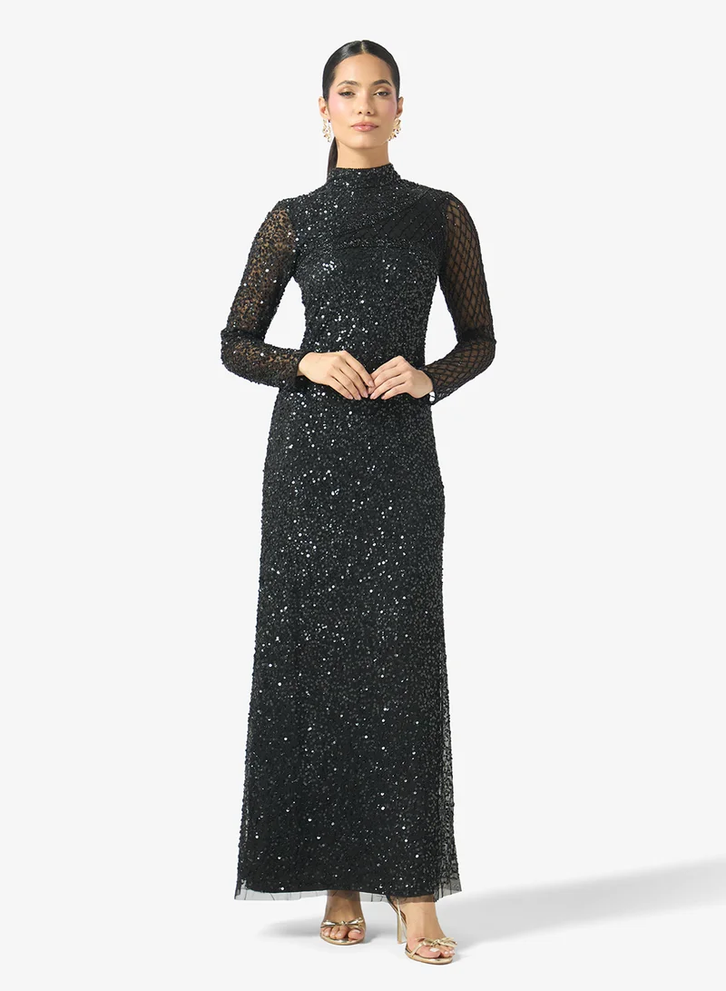 Shimmer Evening Dress