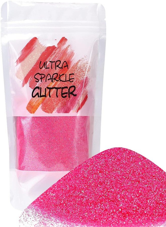 SNOOGG 350 Gram Shimmering Pink Glitter Powder for Resin, Nail Art, DIY Crafts, Holiday Decor, and Creative Painting Projects. - Image 2