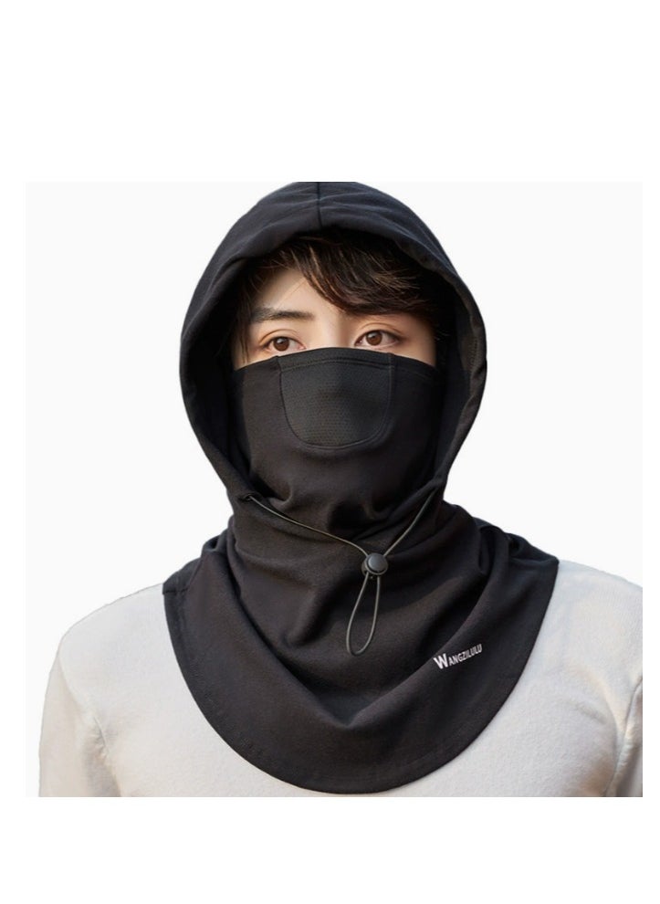 Generic - Cycling Face Mask, Motorcycle Cycling Ski Mask, UV Protection Helmet Liner Windproof Outdoor Headwear Men Women, Sunscreen, Dustproof, Comfortable, Skin-Friendly and Breathable - Image 1