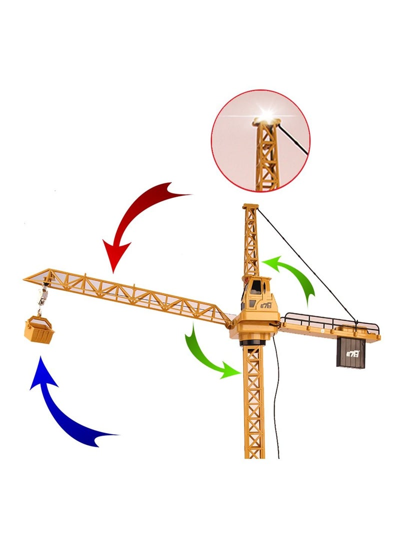 UniTrain - RC Wired Remote Control Toy Tower Crane - Image 1