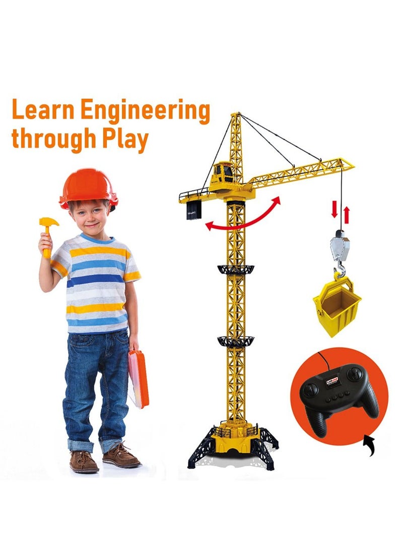 UniTrain - RC Wired Remote Control Toy Tower Crane - Image 1
