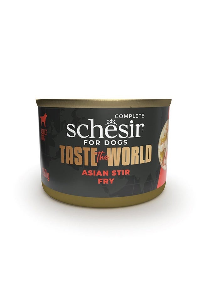 Schesir Taste The World Dog Wholefood Asian Stir Fry 150g