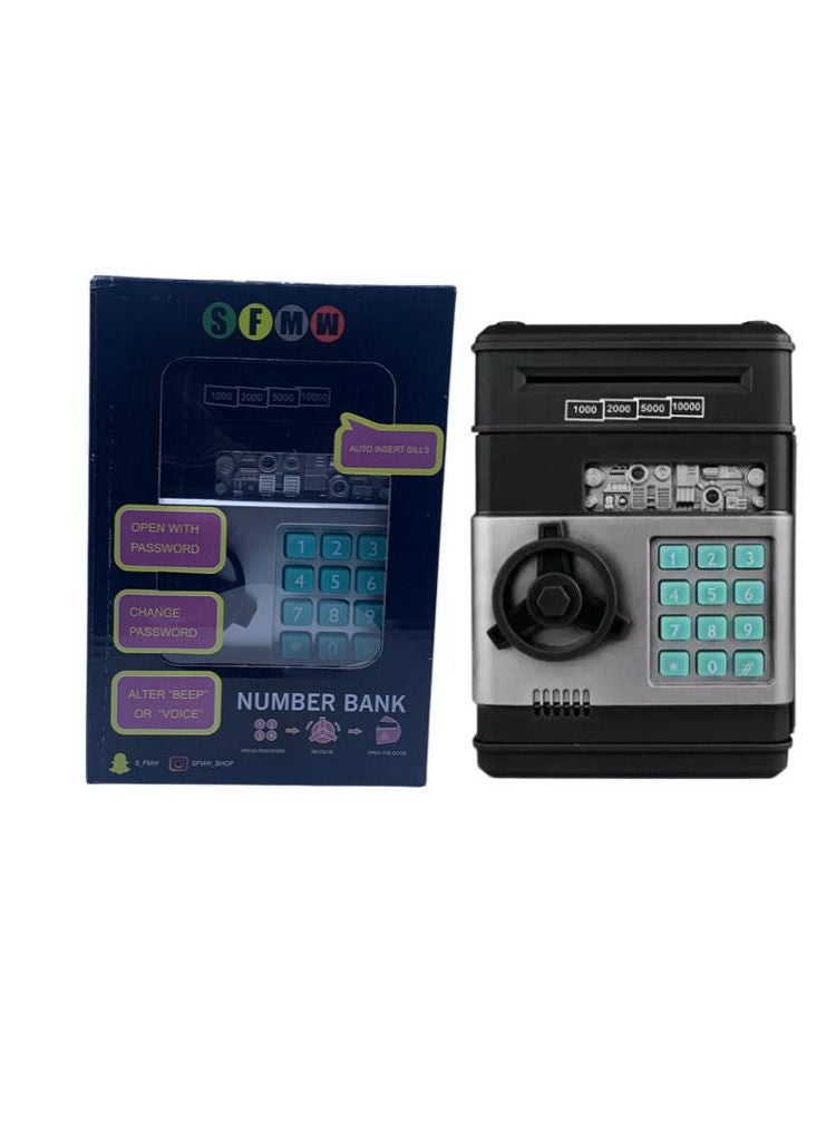 إس أف إم دبليو حصالة إلكترونية لحفظ النقود المعدنية مصنوعة بجودة ممتازة - Image 1